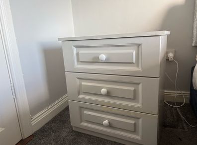 large bed side table