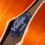 Vintage VSA-850 Semi Acoustic Guitar Upgraded with Lollar P90s Image 2