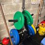 Pro Plates Commercial Power Rack with Lat Pulldown, Low Row + 97.5kg steel plates + 500kg bumper weights Image 4