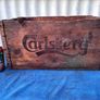 Old carlsberg wooden crate Image 3