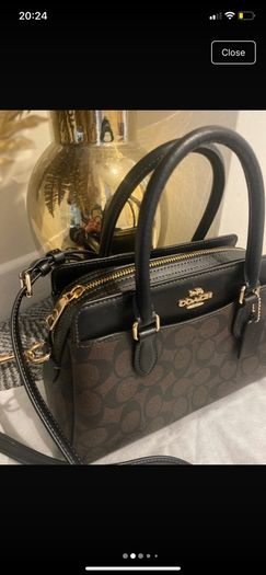 Coach Darcie Carryall mini tote.