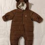 H&m All In One Warm Fleece lined Waterproof Pramsuit SnowSuit Image 6
