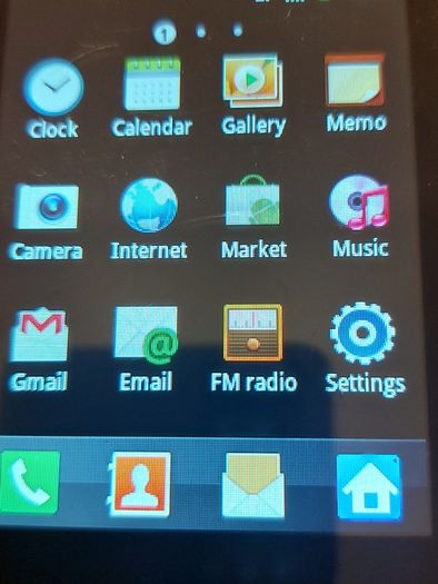 Samsung Galaxy Mini, Model No. GT-S5570, in excellent working condition