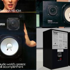 The legendary Yamaha NS-10M Studio Monitors the world's most popular Monitors for the music industry highly sought-after  Pristine condition mega Rare in this condition with original covers