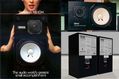 The legendary Yamaha NS-10M Studio Monitors the world's most popular Monitors for the music industry highly sought-after  Pristine condition mega Rare in this condition with original covers