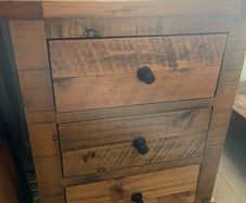 2 solid wood lockers