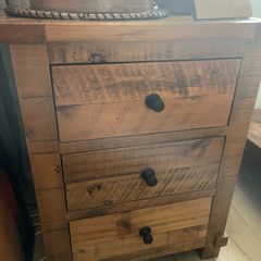 2 solid wood lockers