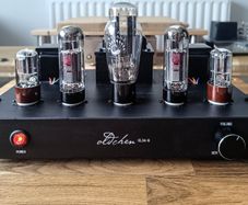 HiFi EL34 Valve Tube Power Amplifier Single-ended Class A Home Stereo Audio Amp BOX  NEW