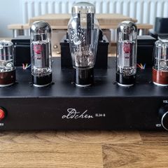 HiFi EL34 Valve Tube Power Amplifier Single-ended Class A Home Stereo Audio Amp BOX  NEW