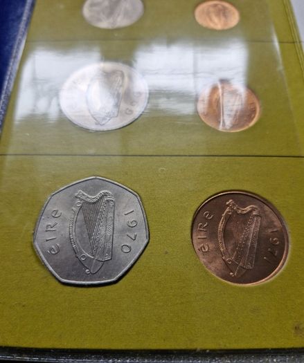 Ireland's Decimal Coins Unc Set
