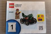 LEGO Racing vehicle pack: airplane against hospital bed 60459