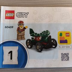 LEGO Racing vehicle pack: airplane against hospital bed 60459