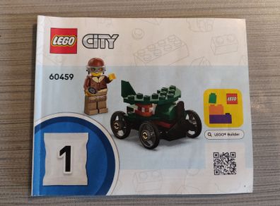 LEGO Racing vehicle pack: airplane against hospital bed 60459