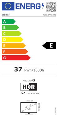 Walker 40" Smart 1080p Led Hdtv