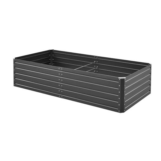 Metal Raised Garden Bed 203 x 102 x 48cm