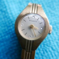 Vintage Atlanta Ladies Watch Tested And Works (good condition)