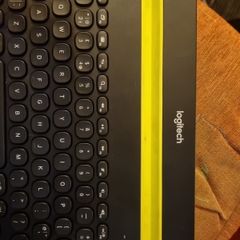 Logitech K480 Multi-Device Bluetooth Wireless Keyboard - Black