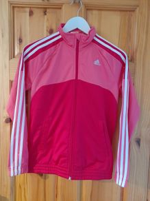 girls adidas tracksuit top 13-14 years