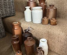 vintage ink bottles