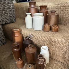 vintage ink bottles