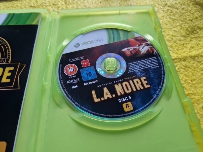 L A Noire  xbox 360 games Original