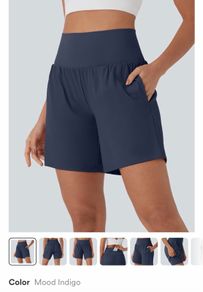 3 pairs of Halara shorts