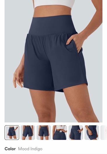 3 pairs of Halara shorts