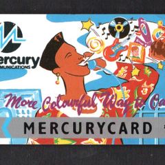 Great Britain Mercury UK2 A More Colourful Way to Call (Mercury Pager) (GPT - Magnetic) Phone Card