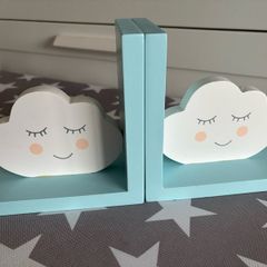Cloud Book ends and cloud lights