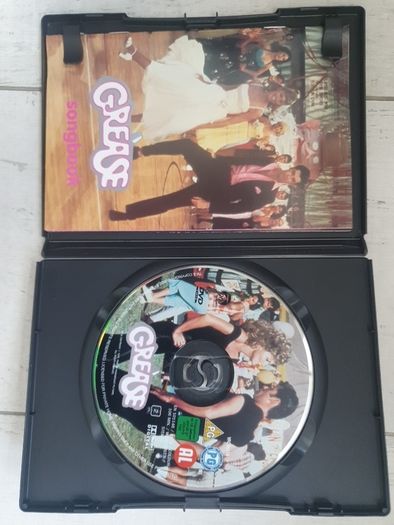 Grease the movie DVD and booklet