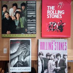 Four Collectors Rolling Stones Books