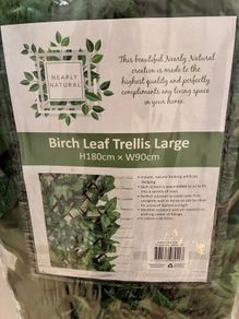 Birch Leaf Trellis Large - Brand new