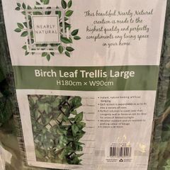 Birch Leaf Trellis Large - Brand new