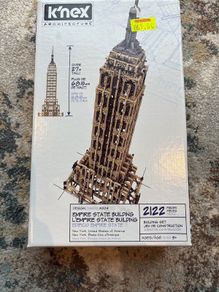 K'nex Architecture Empire State Building