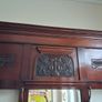 Antique solid wood hall stand Image 3