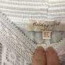 F&F ladies white crochet shorts size 10 Image 3