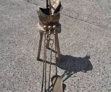 5 Piece Late Victorian Fire Companion Set