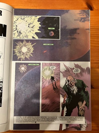 Comic: 'Star Trek The Next Generation' no. 1 / 1991