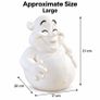 Jolly Ghost Through the Window - 3D - Halloween Decor - 3 Sizes Image 7