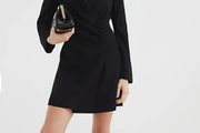 River island black blazer dress new