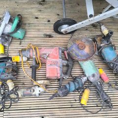 Old heavy duty tools
