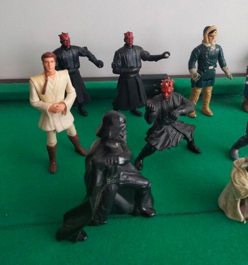Star Wars figures