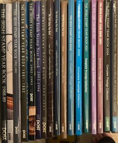 1988-2005 Ireland collection of An Post Years Books with all commemorative issues. 17 Year Books