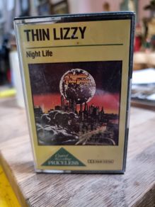 Thin Lizzy Night Life cassette