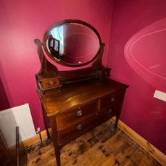 Golding & Sons of Bolton Antique Furniture Set Wardrobe/Dresser/Bed/Bedside
