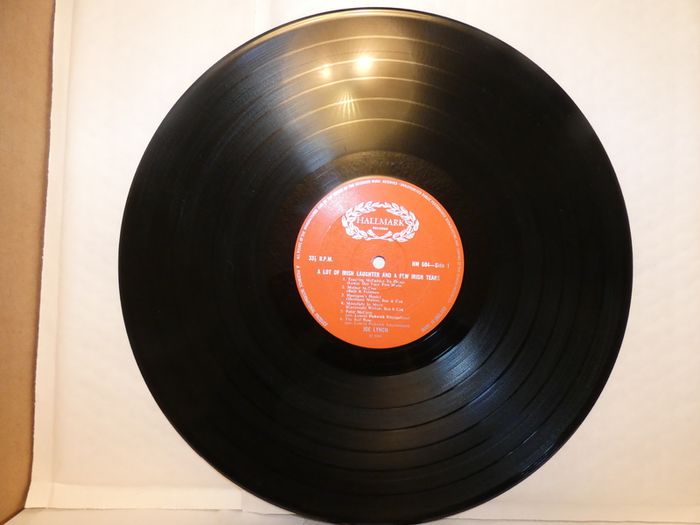 Joe Lynch A Lot Of Irish Laughter And A Few Irish Tears 1969 Uk Pressing Lp