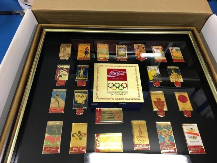 Coca Cola Pin Collection