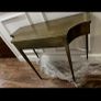 Vintage style Gold side tables Image 6