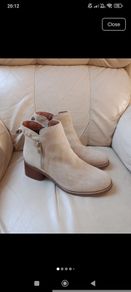 River Island suede beige boots