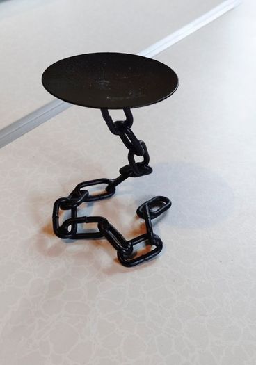 Black Candle Holder (new).
